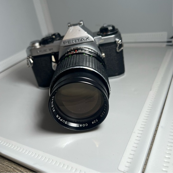 Pentax ME Super 35mm SLR Film Camera with 50 mm lens Kit - Picture 4 of 15